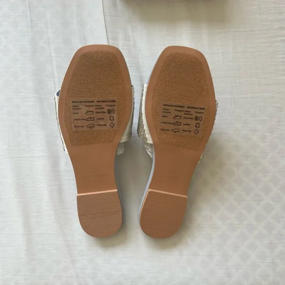 The Fiona Beaded Slide Sandals by Maeve - Picture 5 of 6